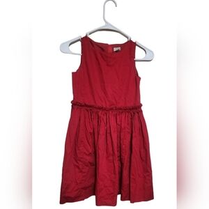 Size 8 Crew cuts Red dress
